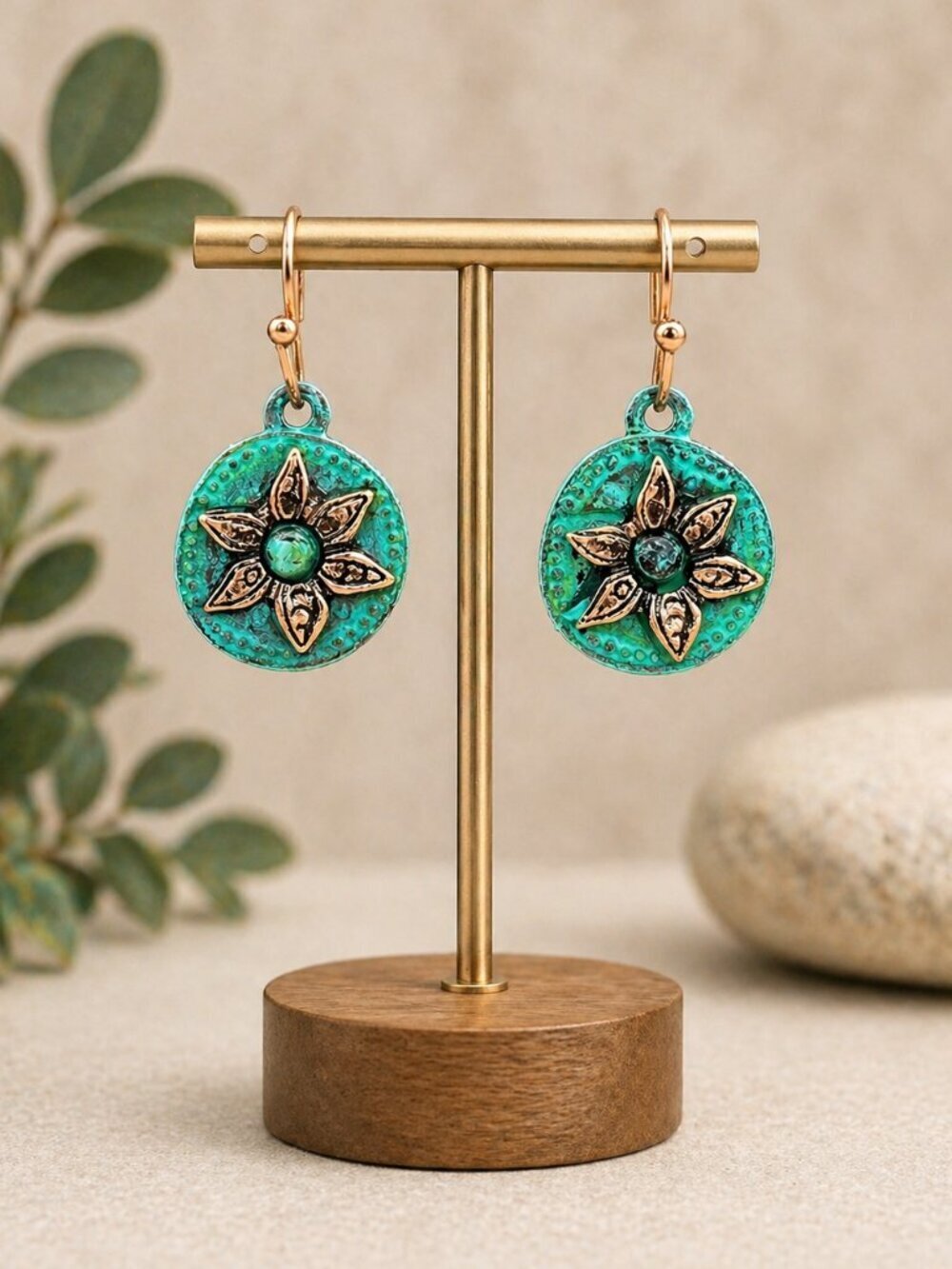Daisy Drop Earrings - Picture 4 of 5